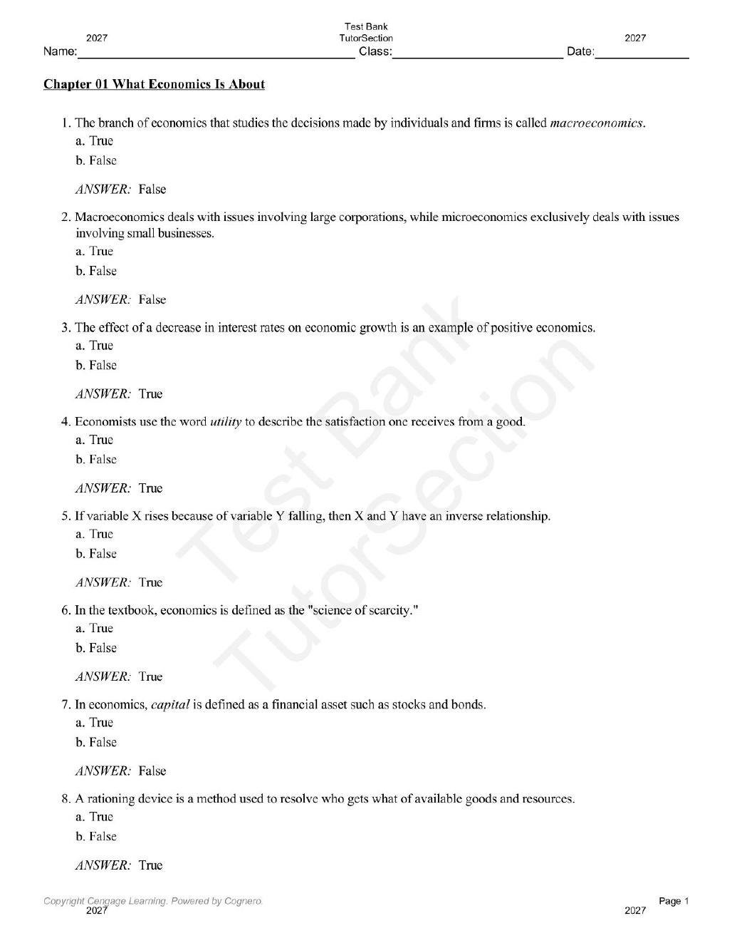 Preview page 2 of Microeconomics 15th Edition By  Roger Arnold, Daniel Arnold, David Arnold