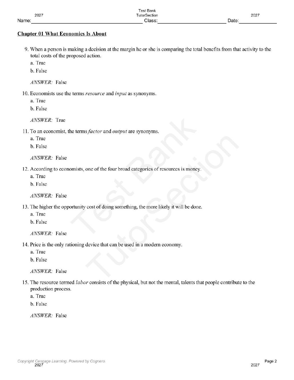 Preview page 3 of Microeconomics 15th Edition By  Roger Arnold, Daniel Arnold, David Arnold