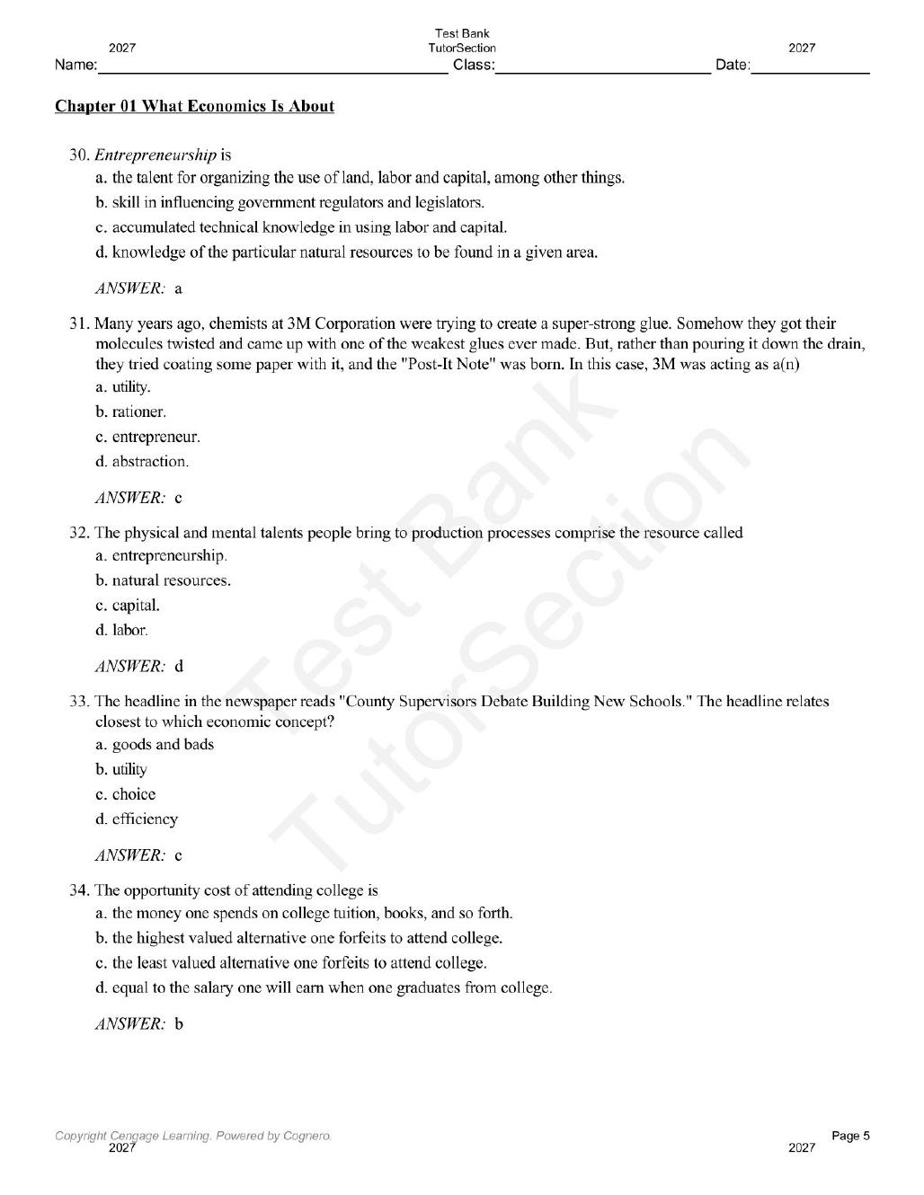 Preview page 6 of Microeconomics 15th Edition By  Roger Arnold, Daniel Arnold, David Arnold