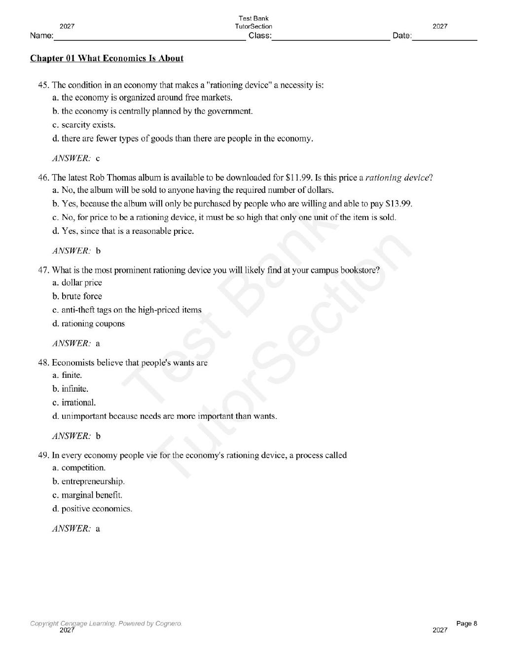 Preview page 9 of Microeconomics 15th Edition By  Roger Arnold, Daniel Arnold, David Arnold