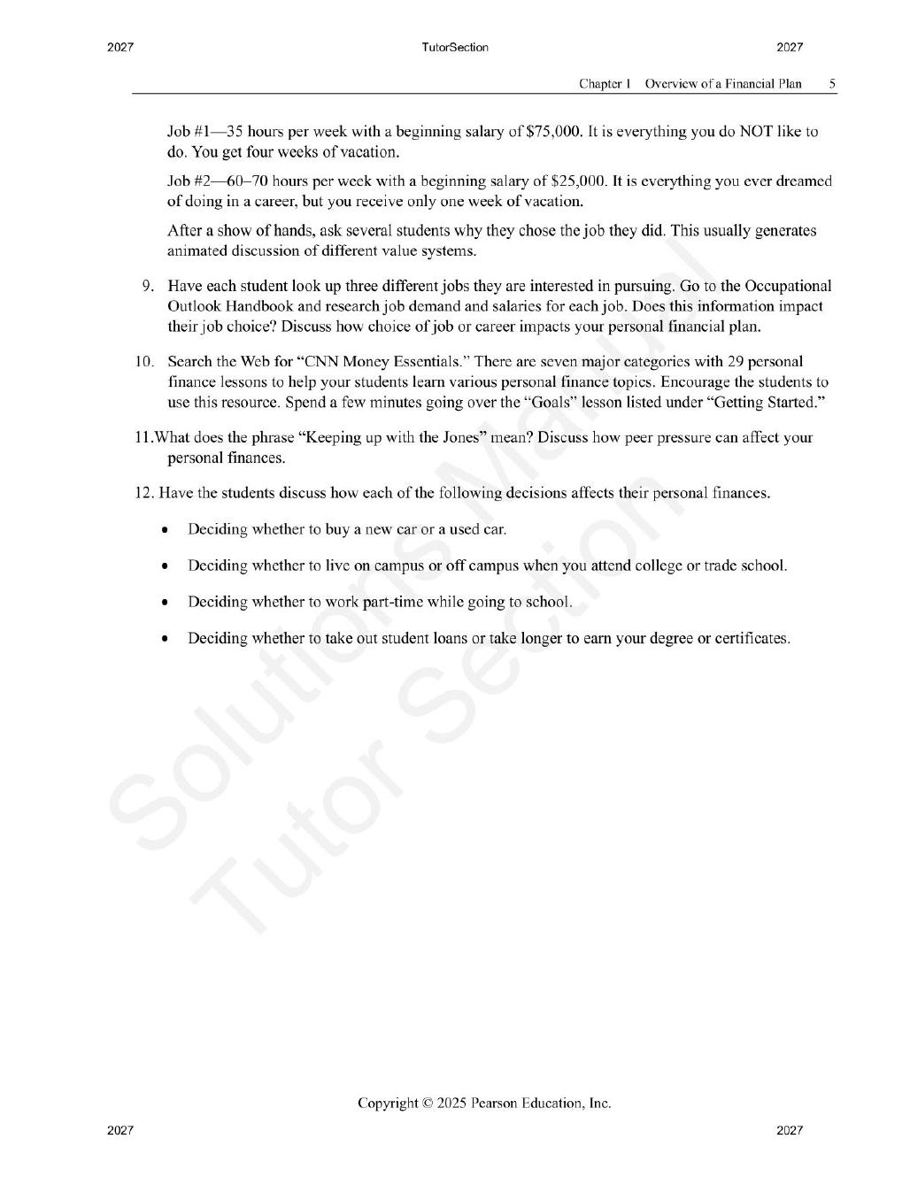 Preview page 6 of Personal Finance 8th Edition By Jeff Madura | Solutions Manual