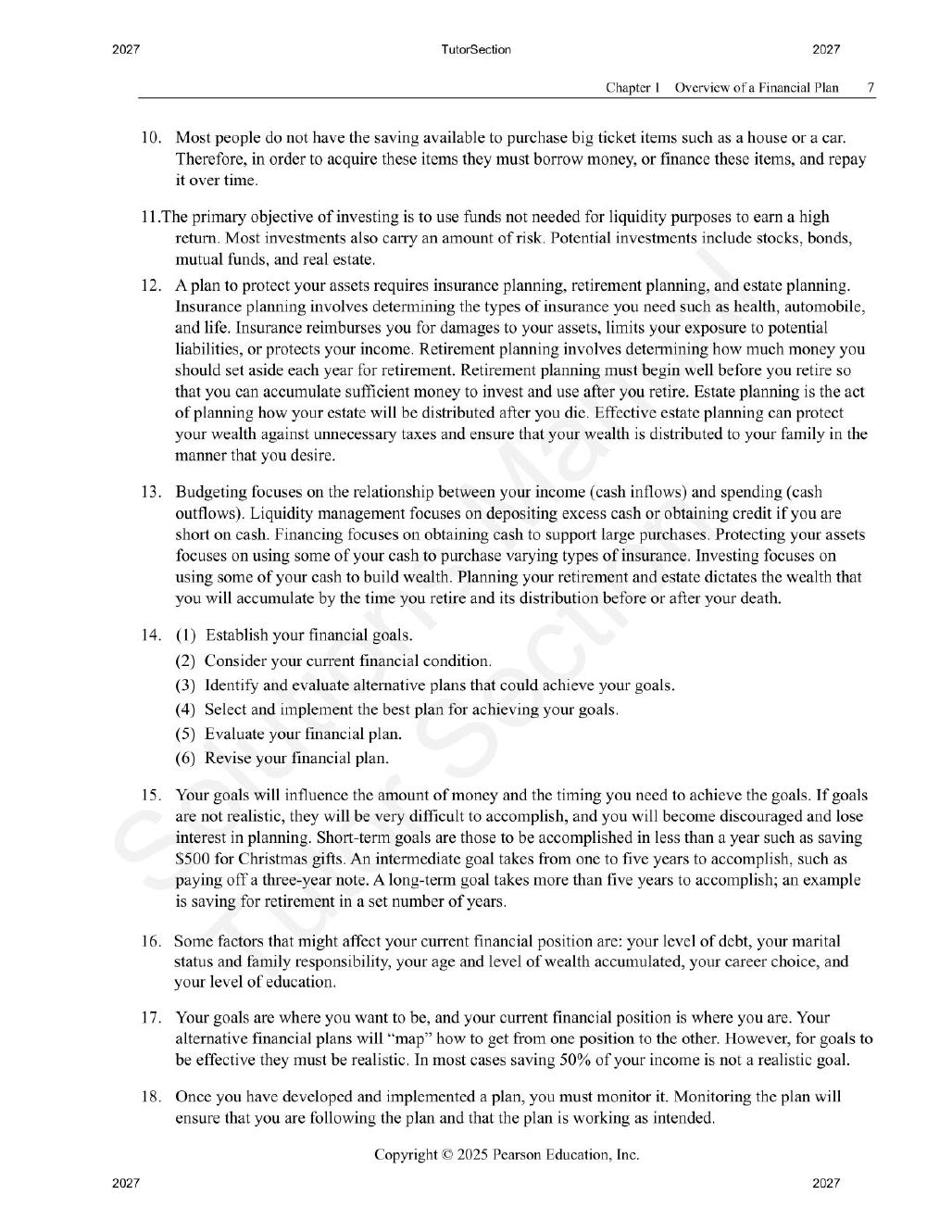 Preview page 8 of Personal Finance 8th Edition By Jeff Madura | Solutions Manual