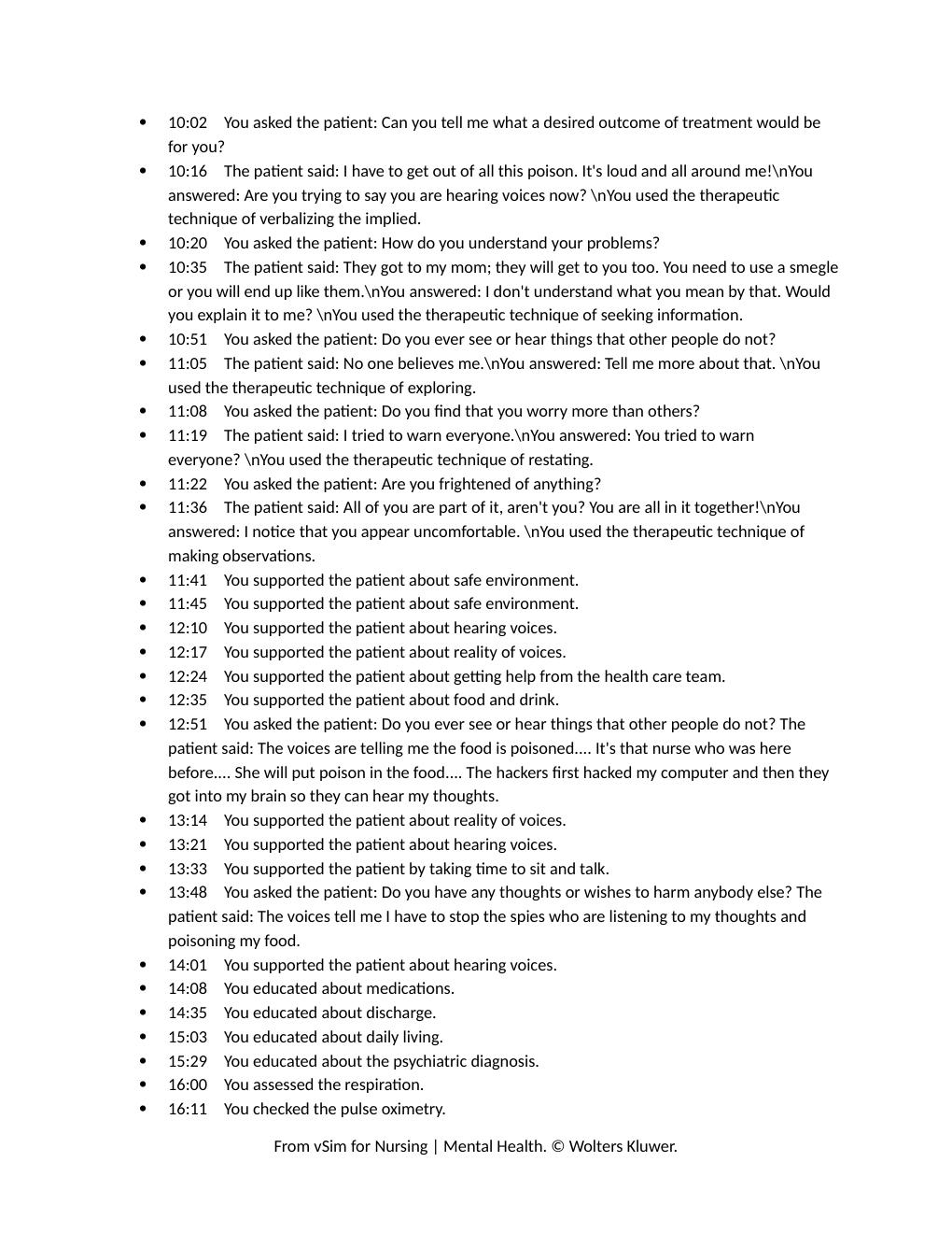 Preview page 4 of Mental Health Case: David Carter, Part 1