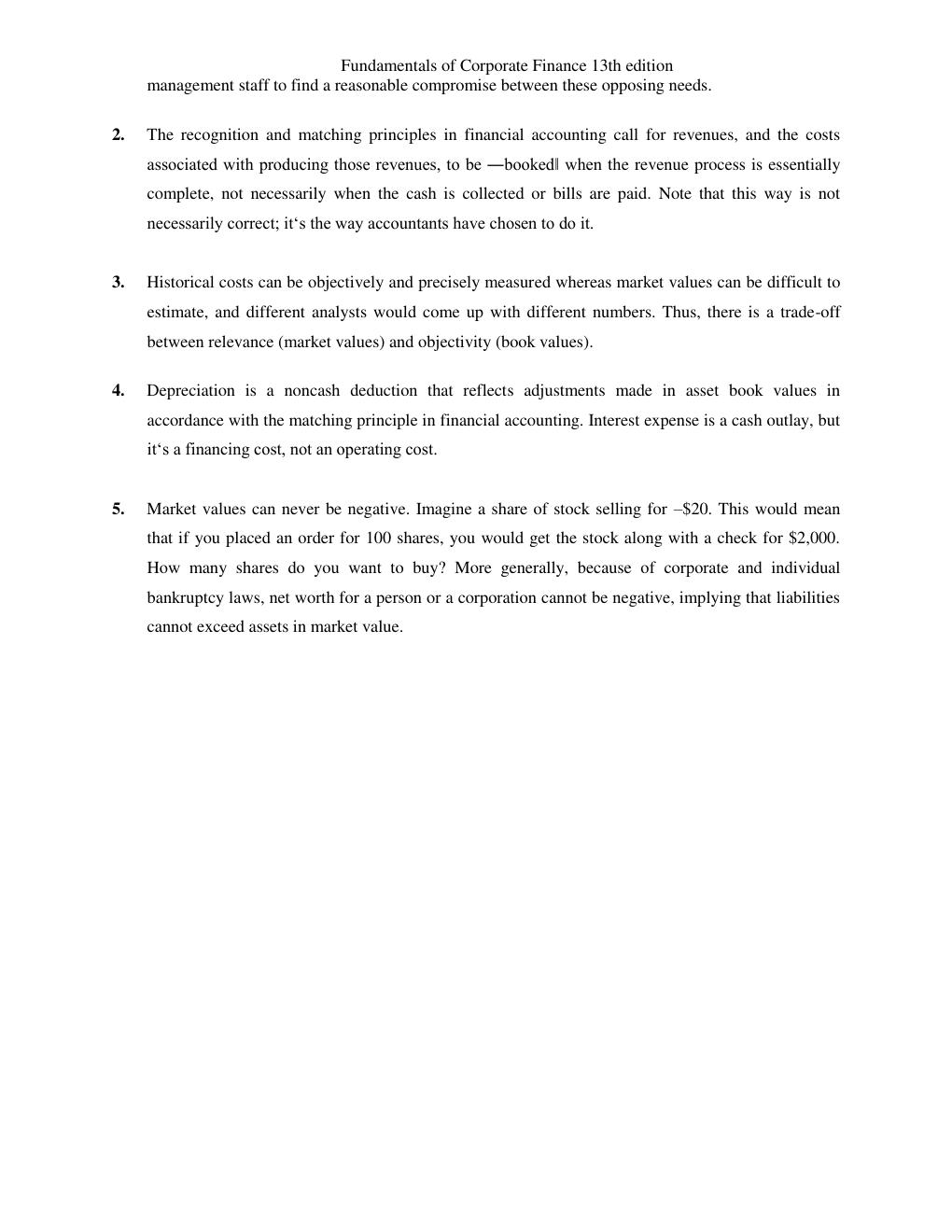 Preview page 5 of INTRODUCTION TO CORPORATE  FINANCE