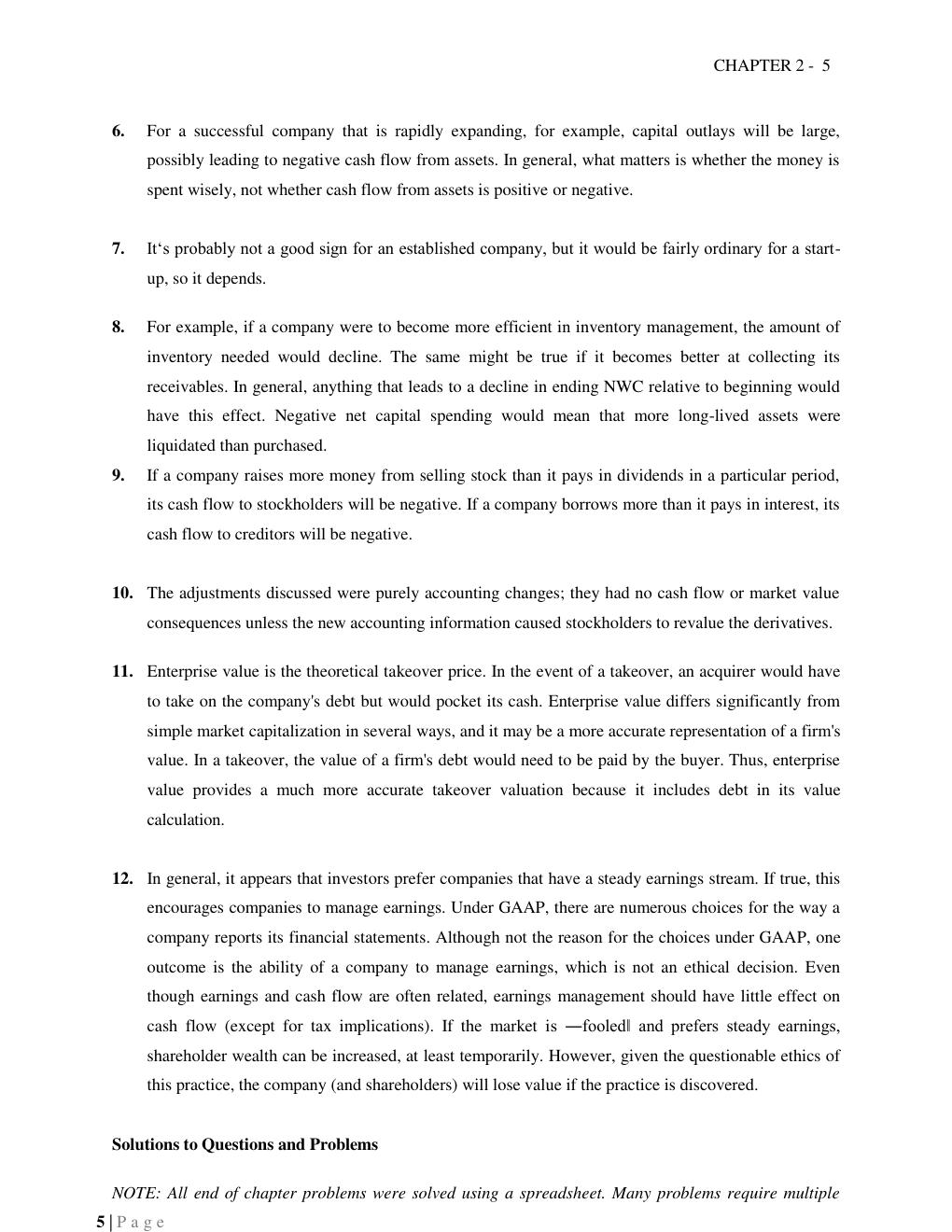 Preview page 6 of INTRODUCTION TO CORPORATE  FINANCE