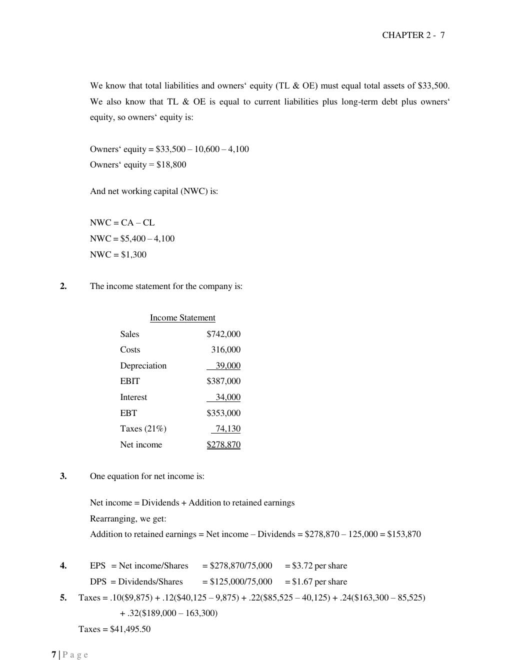 Preview page 8 of INTRODUCTION TO CORPORATE  FINANCE