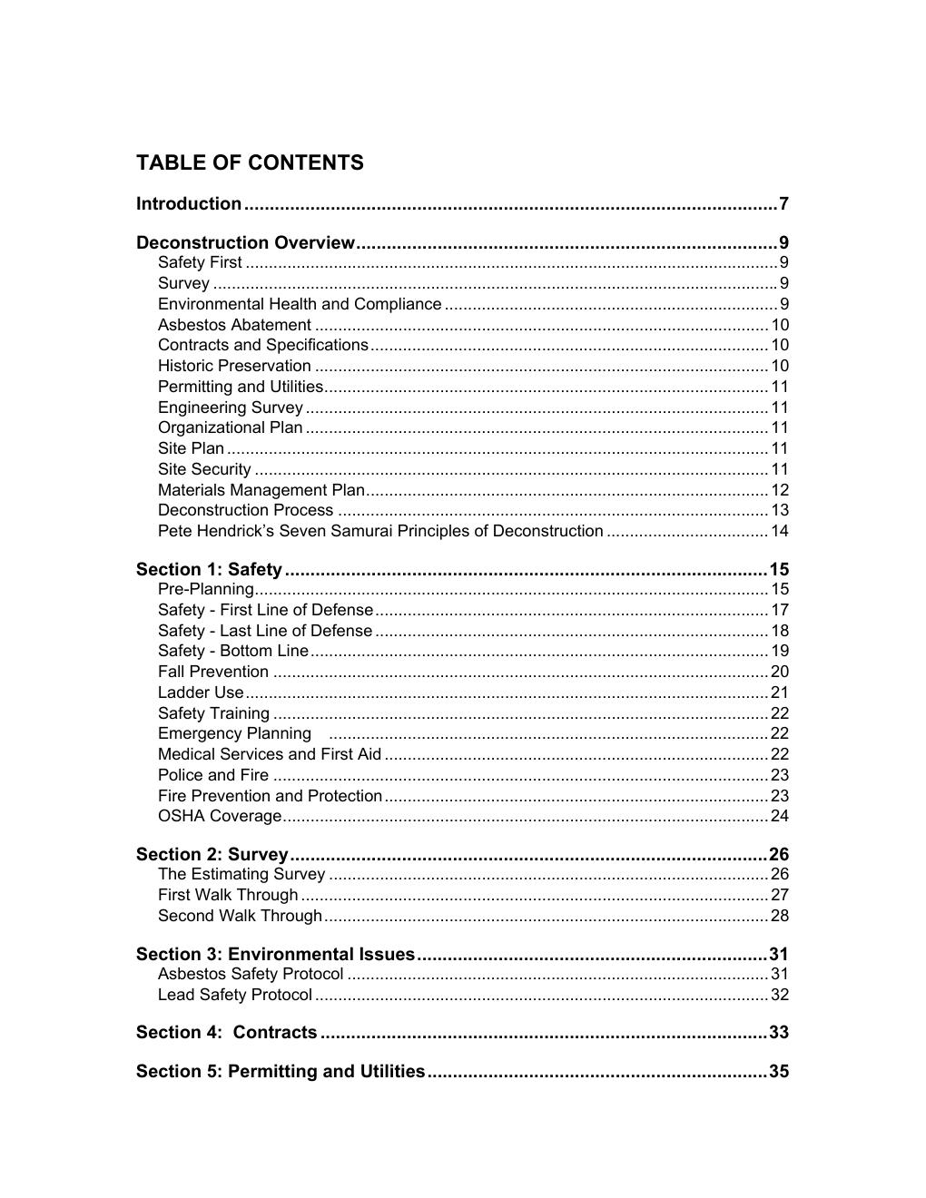 Preview page 2 of A GUIDE TO DECONSTRUCTION