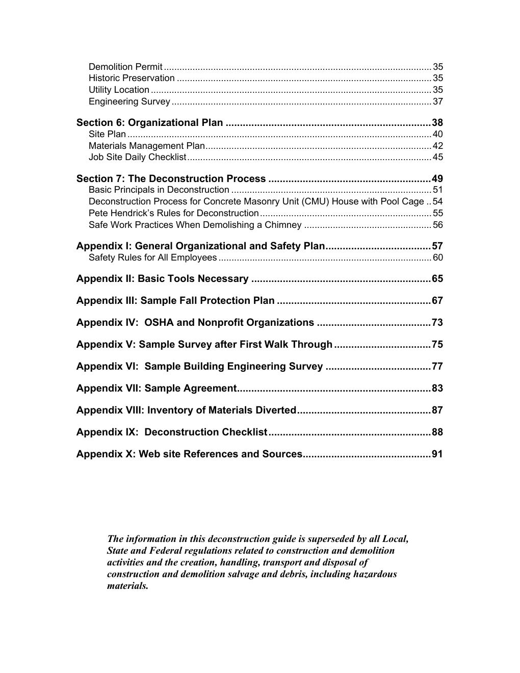 Preview page 3 of A GUIDE TO DECONSTRUCTION