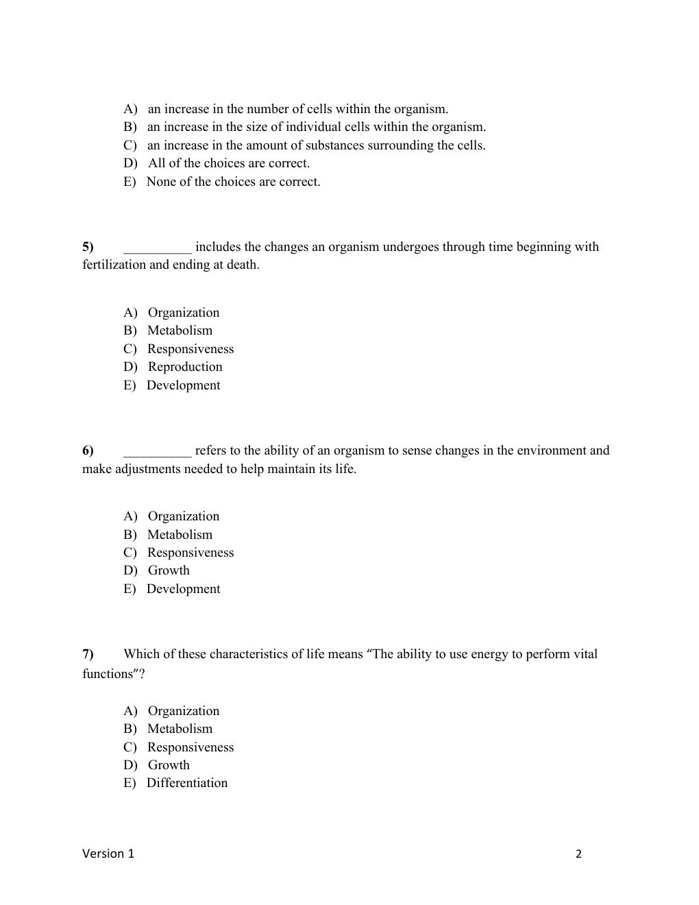 Preview page 3 of ANATOMY AND PHYSIOLOGY TEST BANK