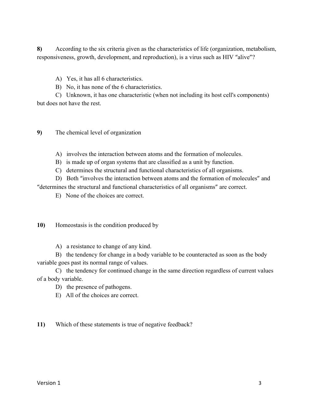 Preview page 4 of ANATOMY AND PHYSIOLOGY TEST BANK