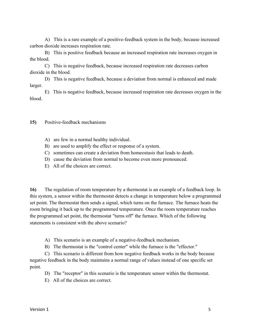 Preview page 6 of ANATOMY AND PHYSIOLOGY TEST BANK