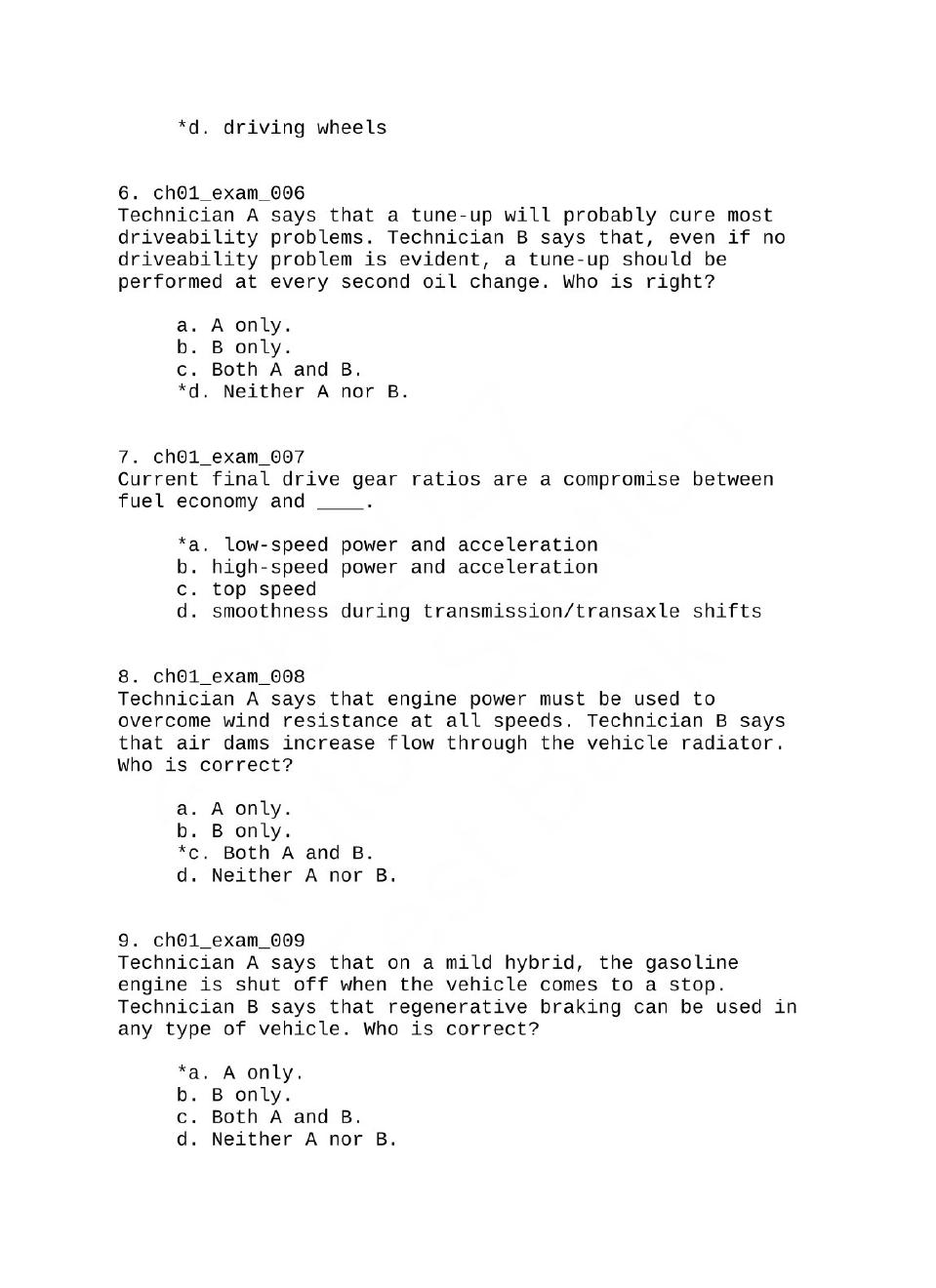 Preview page 3 of Auto Engine Performance and Drivability 5th Edition By Chris Johanson | Test Bank