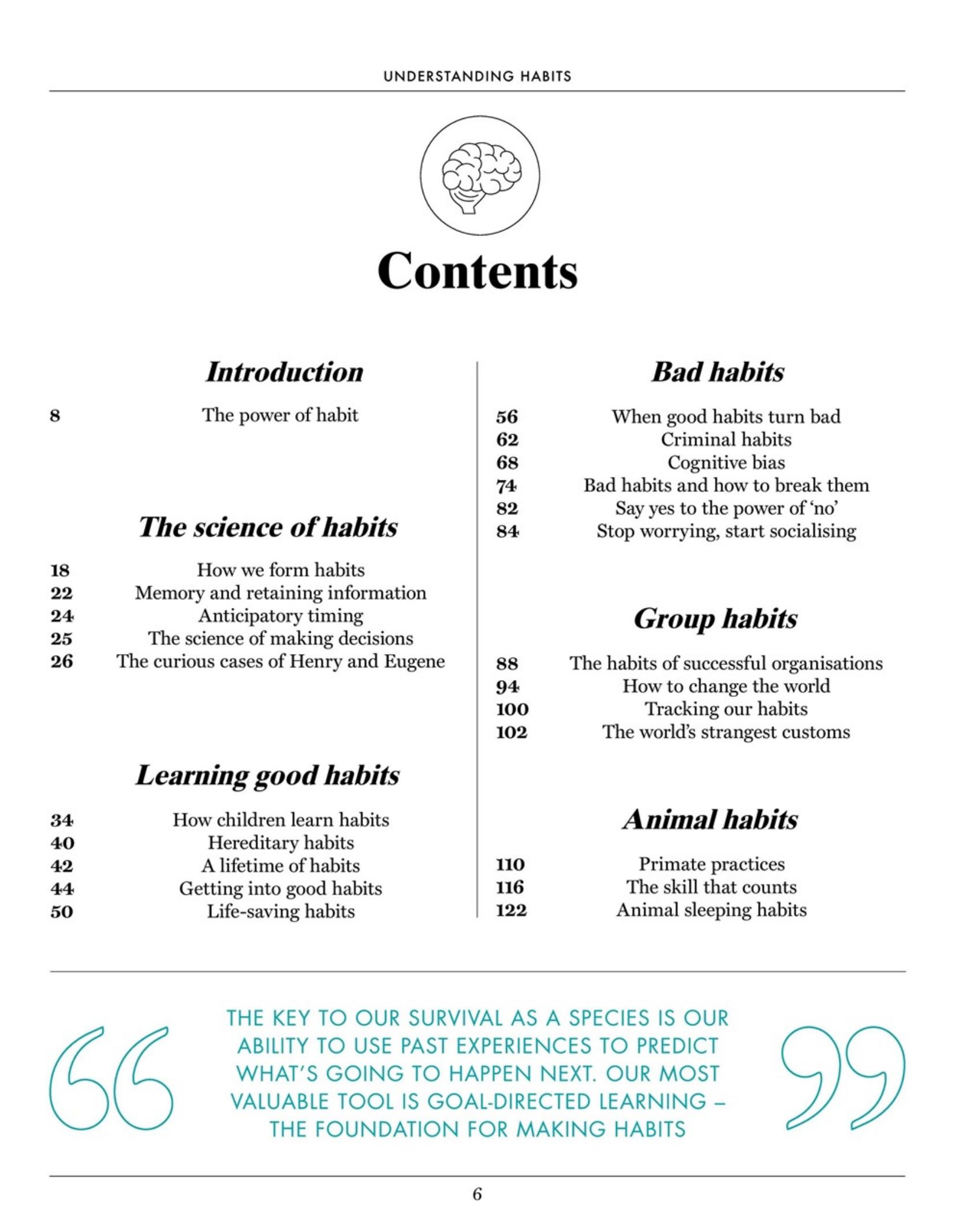 Preview page 6 of PDF(ebook) Understanding Habits Didital, By  Brain Wave Books,1e