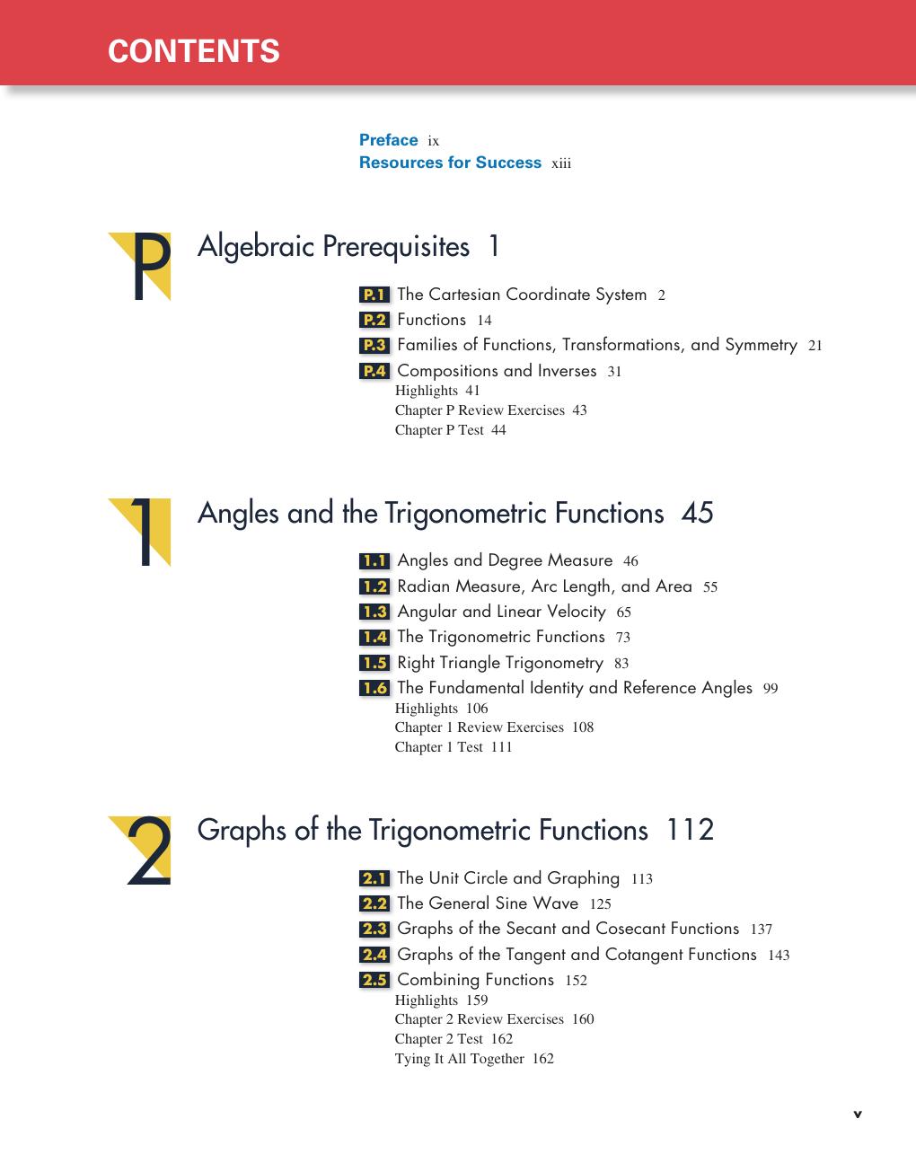 Preview page 7 of PDF(ebook) Trigonometry, By Mark Dugopolski,5e