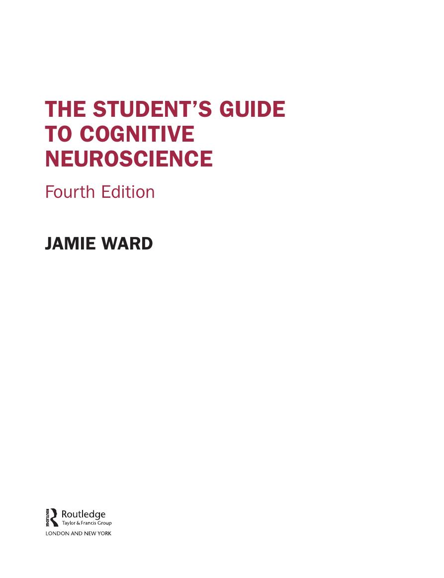 Preview page 4 of PDF(ebook) The Student's Guide to Cognitive Neuroscience, By Jamie Ward,4e