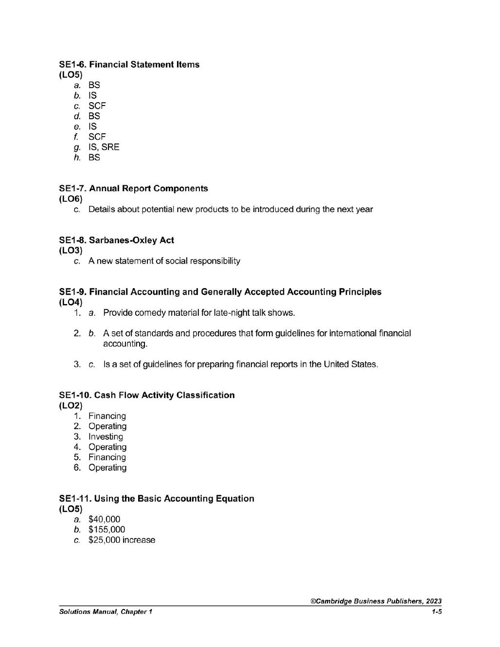 Preview page 6 of Financial Accounting for Decision Makers 3rd Edition By Mark DeFond | Solutions Manual