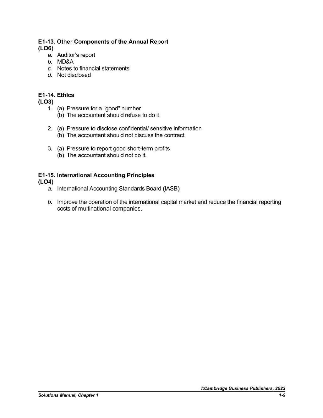 Preview page 10 of Financial Accounting for Decision Makers 3rd Edition By Mark DeFond | Solutions Manual
