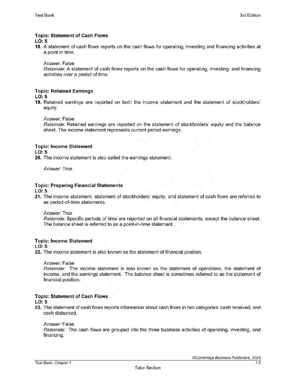 Preview page 7 of Financial Accounting for Decision Makers 3rd Edition By Mark DeFond | Test Bank