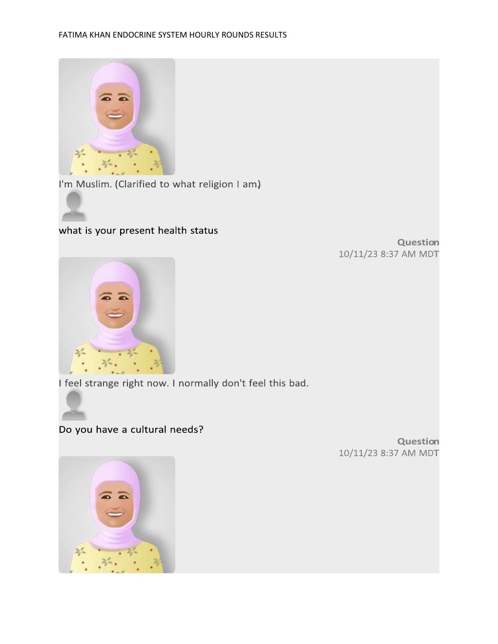 Preview page 4 of FATIMA KHAN ENDOCRINE SYSTEM HOURLY ROUNDS RESULTS