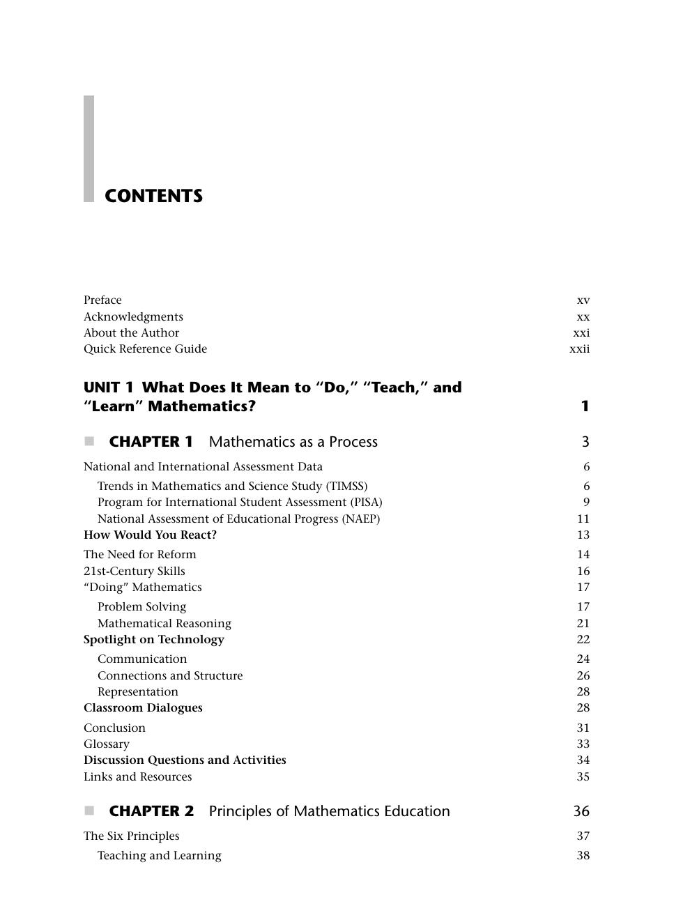 Preview page 8 of PDF(ebook) Teaching Secondary and Middle School Mathematics, By Daniel J. Brahier,7e