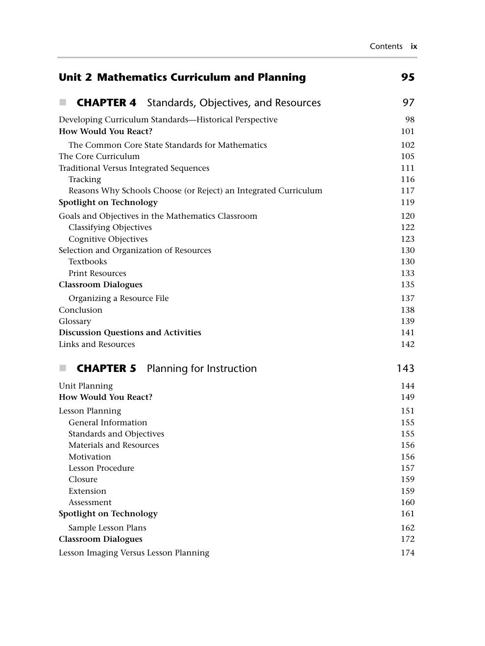Preview page 10 of PDF(ebook) Teaching Secondary and Middle School Mathematics, By Daniel J. Brahier,7e