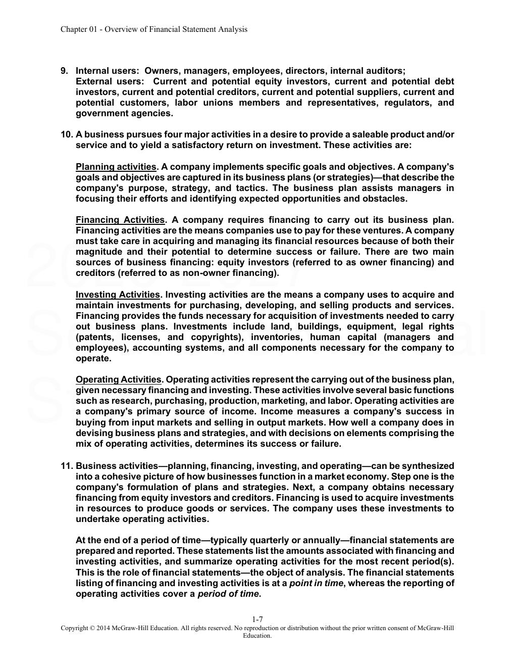 Preview page 8 of Financial Statement Analysis 11th Edition By Subramanyam, John Wild | Solutions Manual