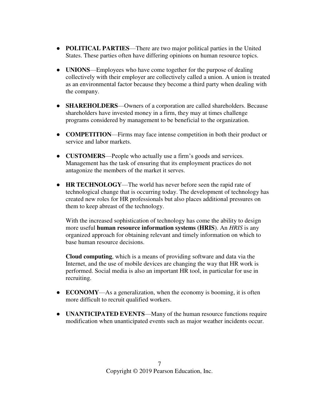 Preview page 9 of Human Resource Management 15th Edition By Joseph Martocchio | Instructor Manual