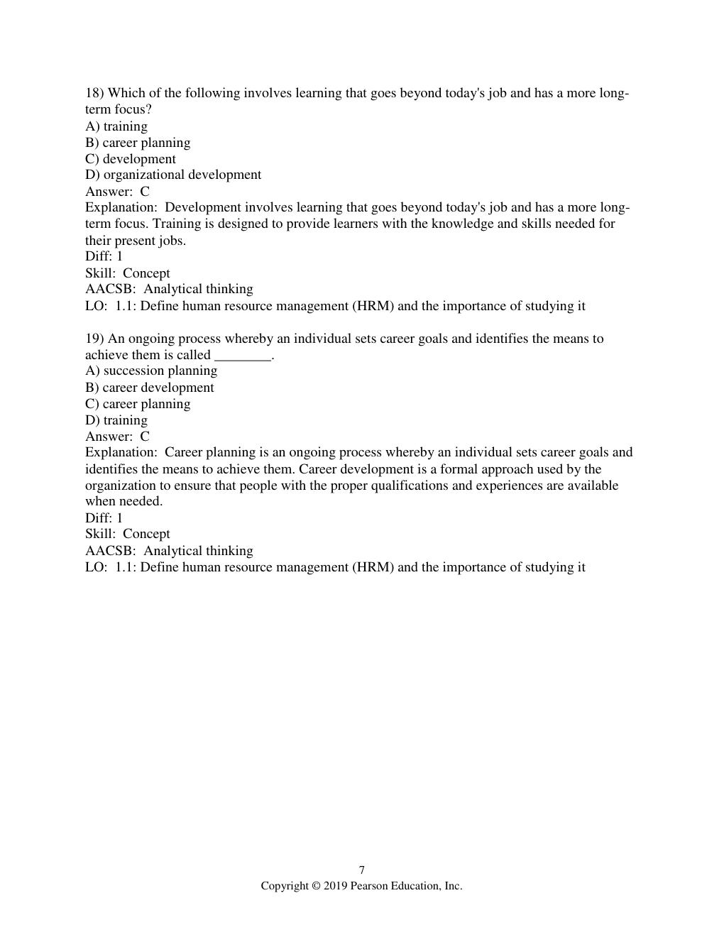 Preview page 9 of Human Resource Management 15th Edition By Joseph Martocchio | Test Bank