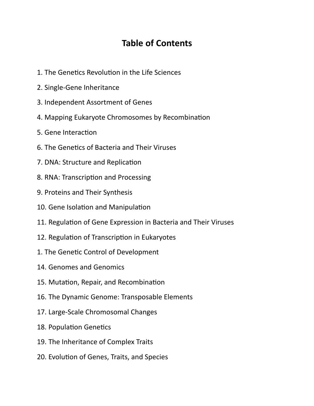 Preview page 2 of Introduction to Genetic Analysis (Digital Update) 12th Edition By Anthony Griffiths, John Doebley, Catherine Peichel, Da