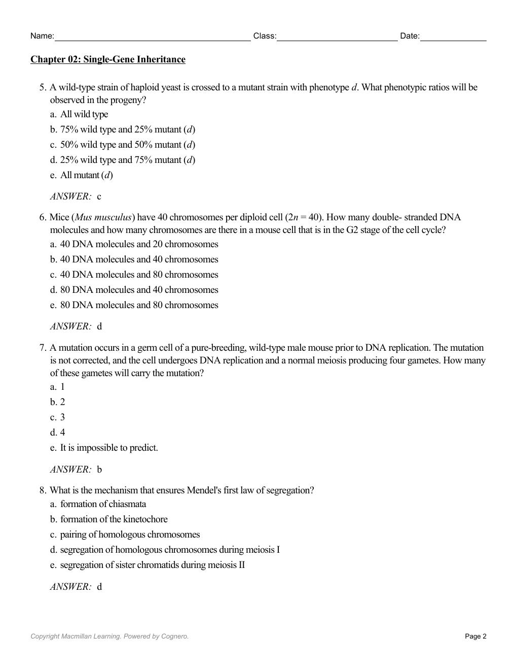 Preview page 9 of Introduction to Genetic Analysis (Digital Update) 12th Edition By Anthony Griffiths, John Doebley, Catherine Peichel, Da