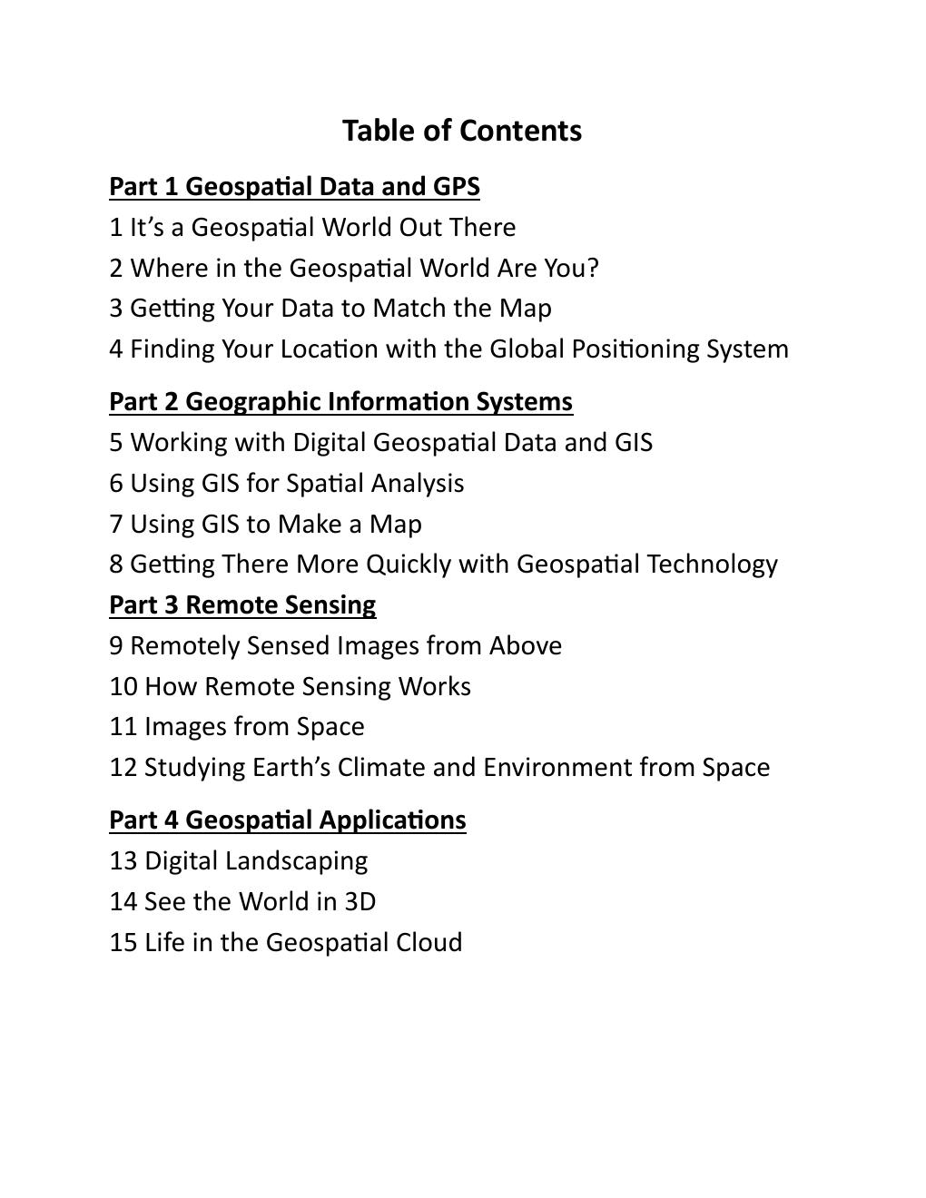 Preview page 2 of Introduction to Geospatial Technology 6th Edition By Bradley Shellito | Test Bank