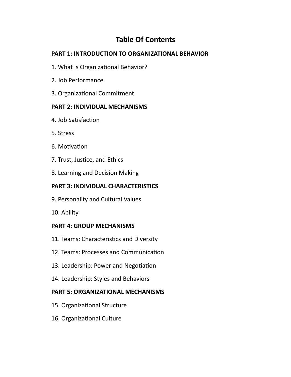 Preview page 2 of Organizational Behavior Improving Performance and Commitment in the Workplace 2025 Release By Jason Colquitt, Jeffery Le