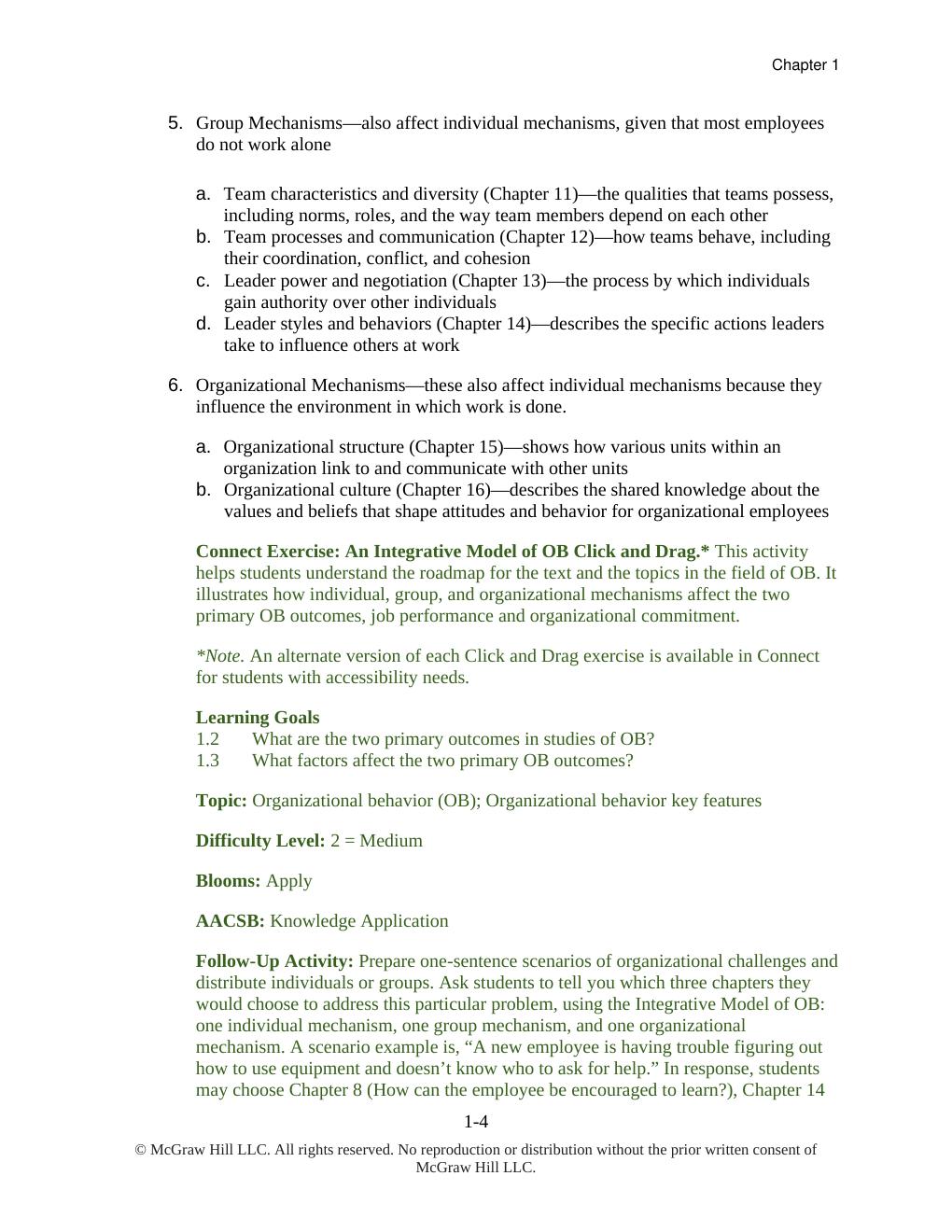 Preview page 6 of Organizational Behavior Improving Performance and Commitment in the Workplace 2025 Release By Jason Colquitt, Jeffery Le