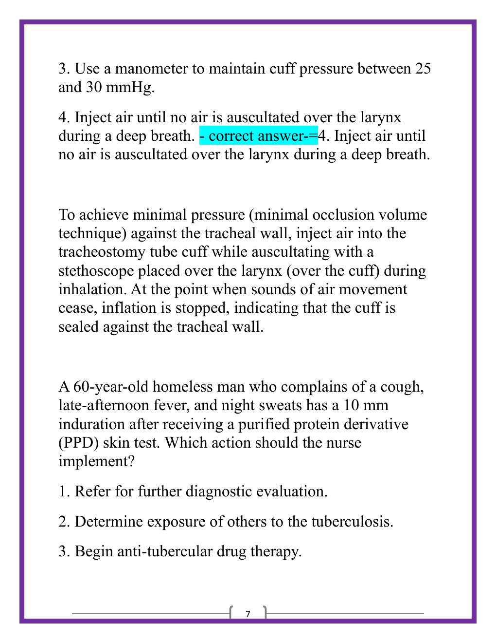 Preview page 7 of HESI Comprehensive Exit Exam 1