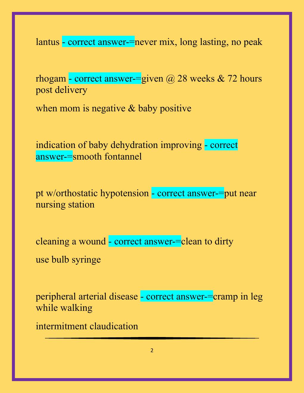 Preview page 2 of ATI RN COMPREHENSIVE EXIT EXAM