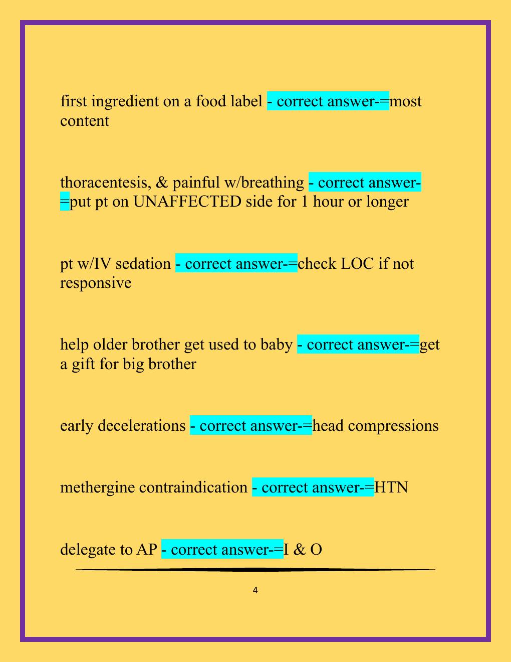 Preview page 4 of ATI RN COMPREHENSIVE EXIT EXAM