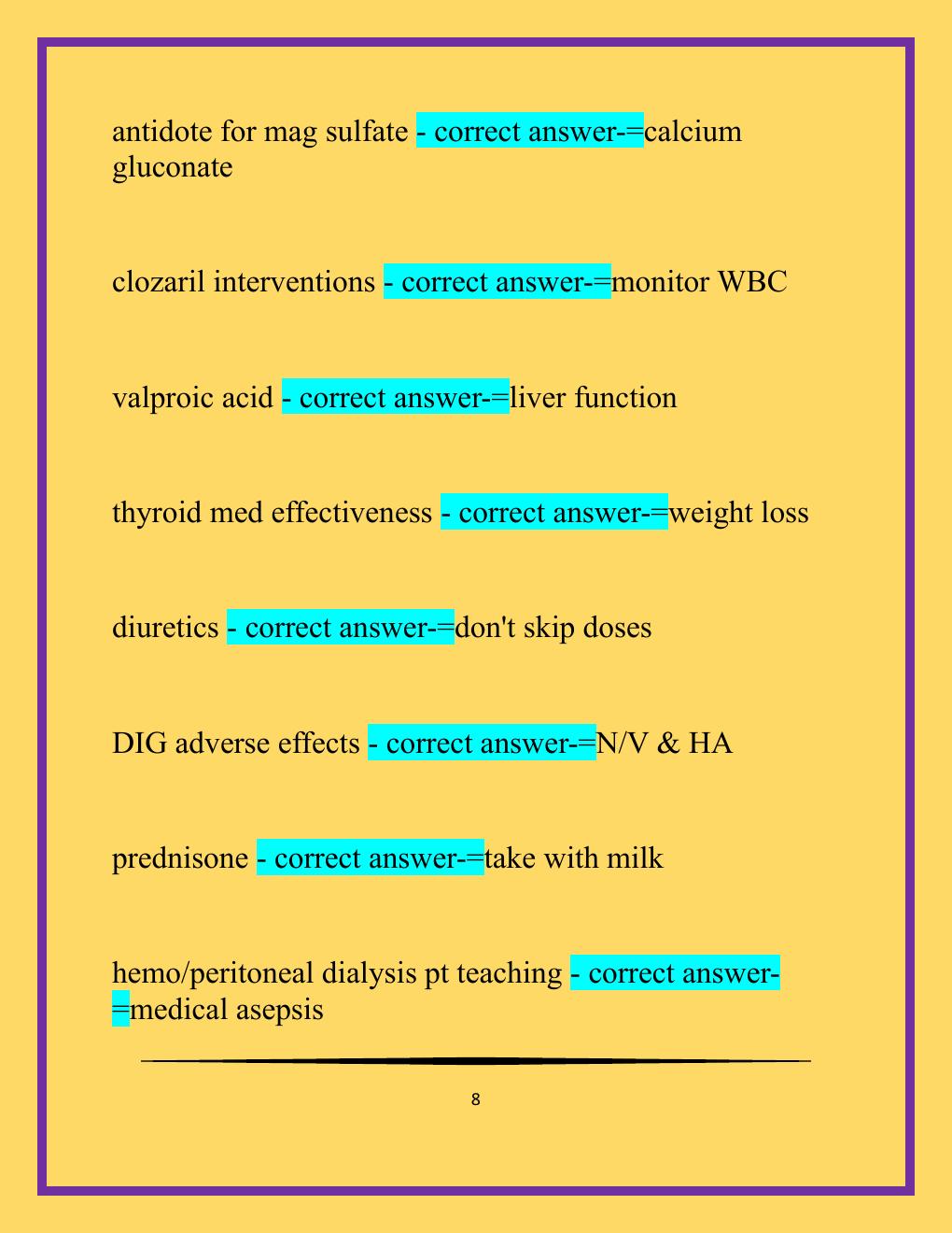 Preview page 8 of ATI RN COMPREHENSIVE EXIT EXAM