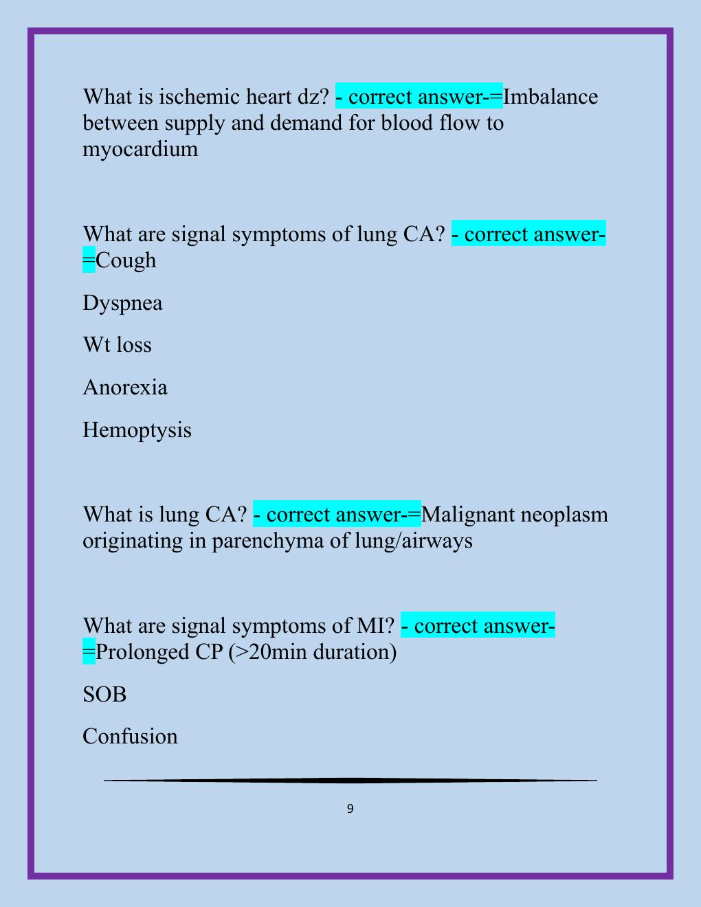Preview page 9 of NR 601 MIDTERM EXAM QUESTIONS WITH CORRECT ANSWERS