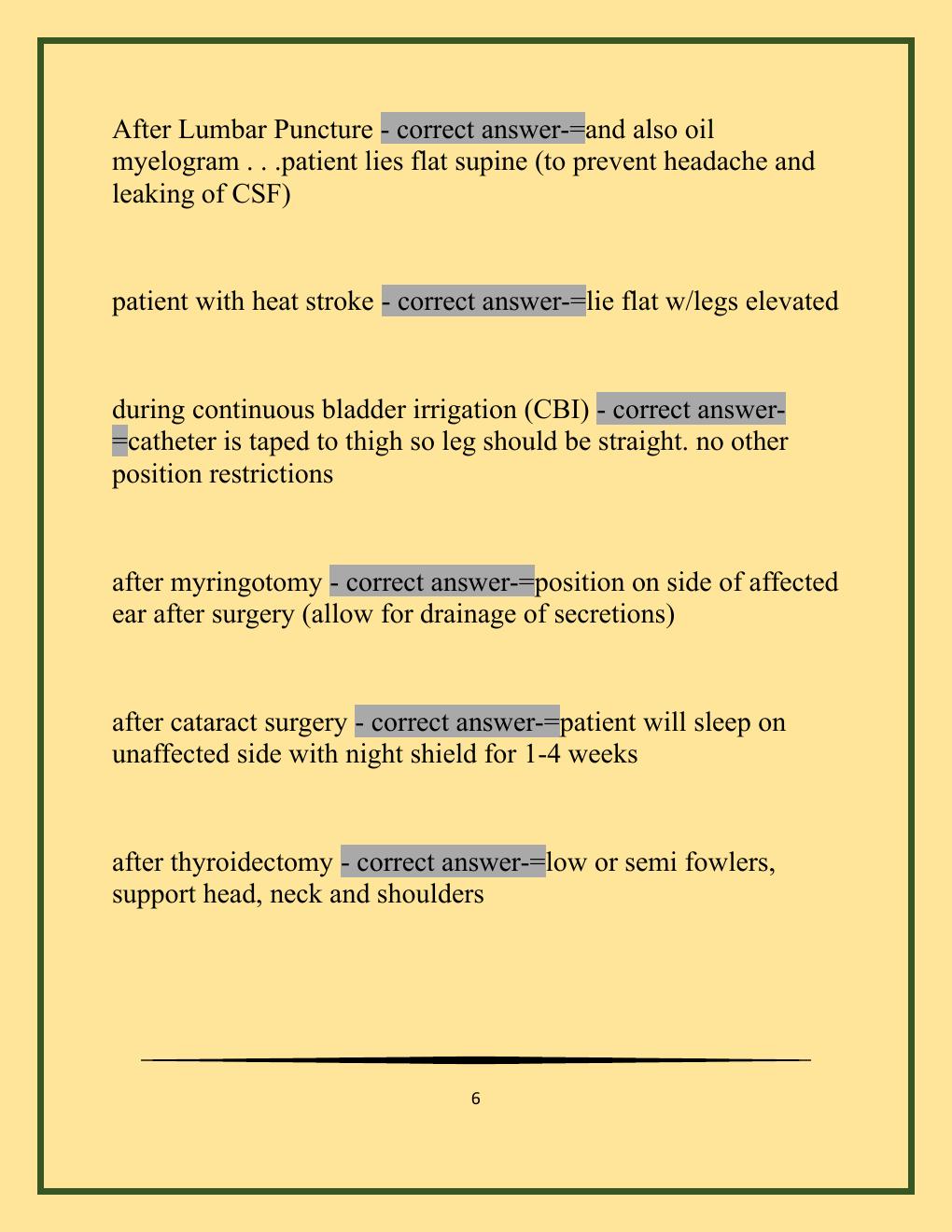 Preview page 6 of NCLEX Midterm Exam with Well Updated