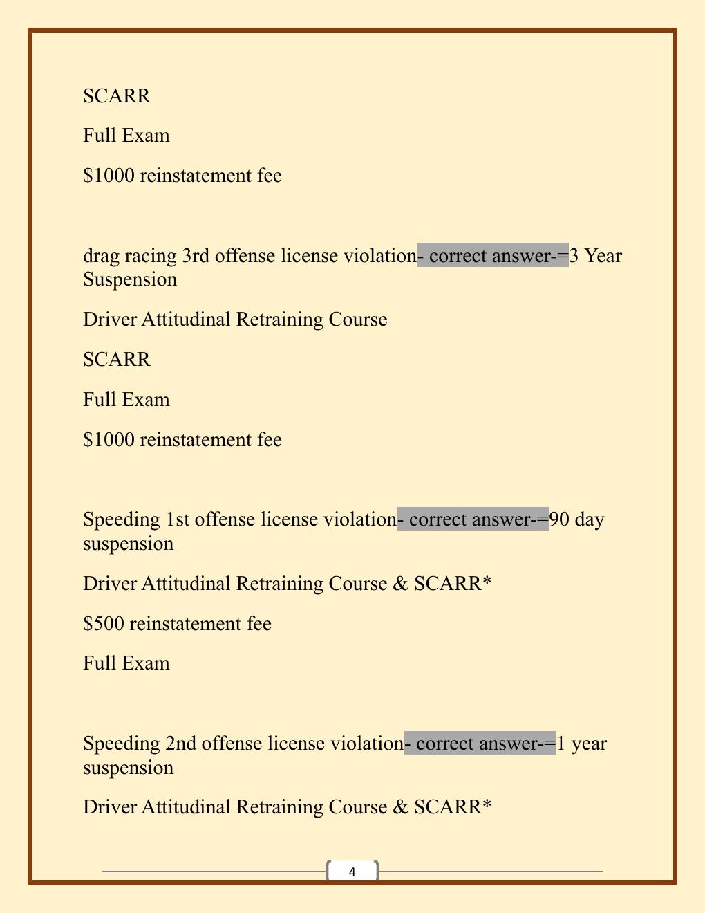 Preview page 4 of MA JOL license and permit violations