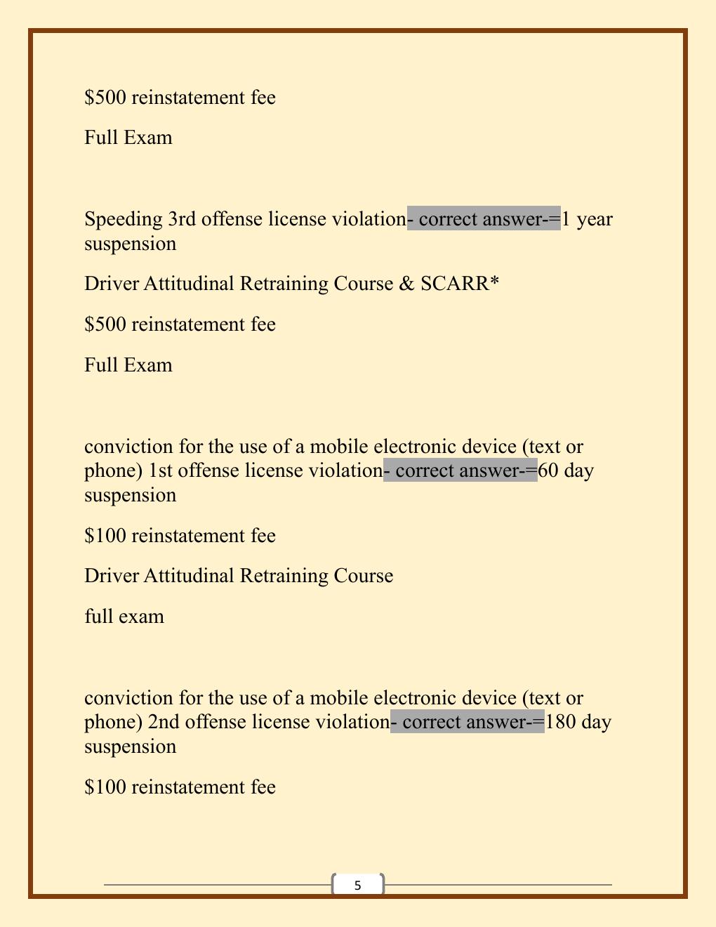 Preview page 5 of MA JOL license and permit violations
