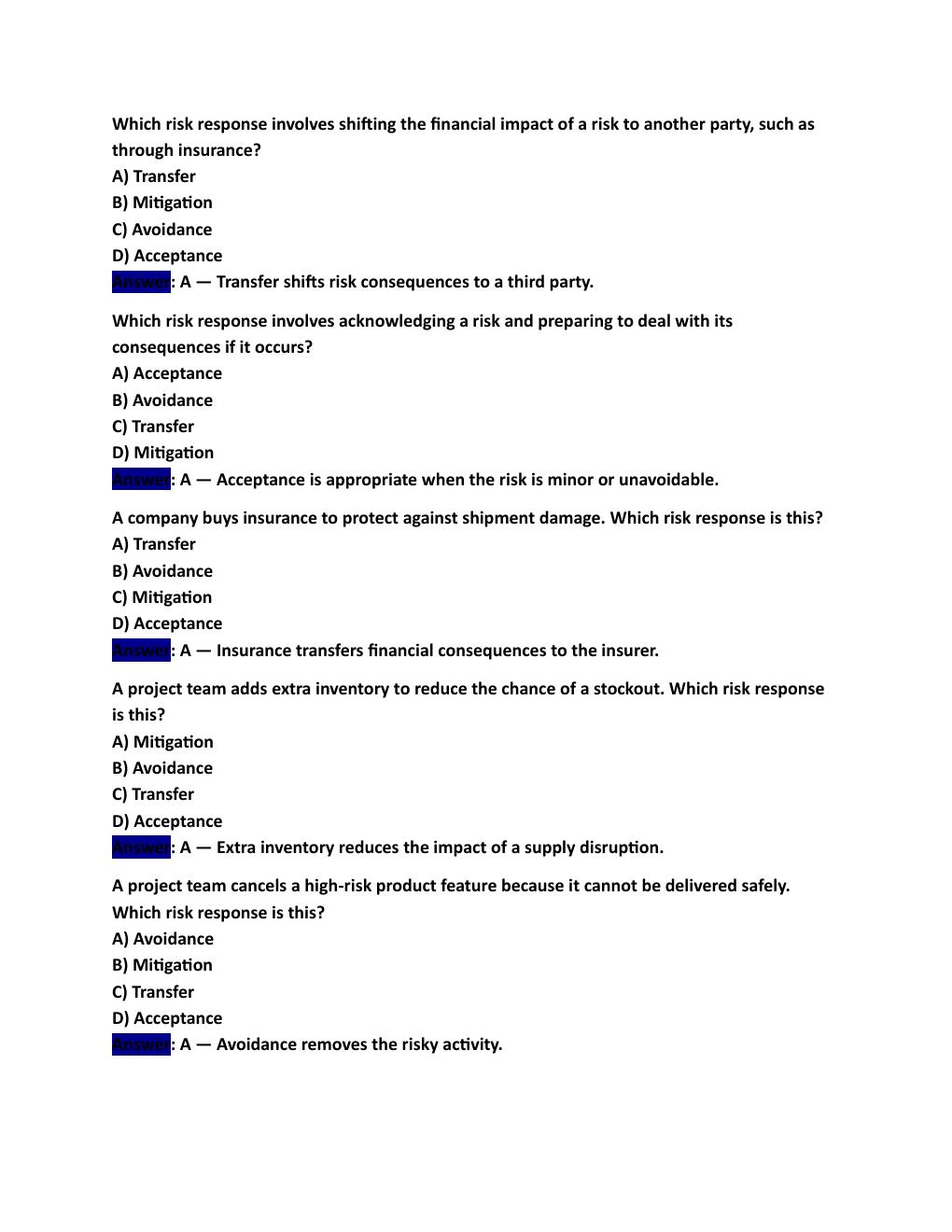 Preview page 5 of WGU D079 – Business Environment  Applications II: Process, Logistics, and  Operations: 100 Questions with Answers  and E