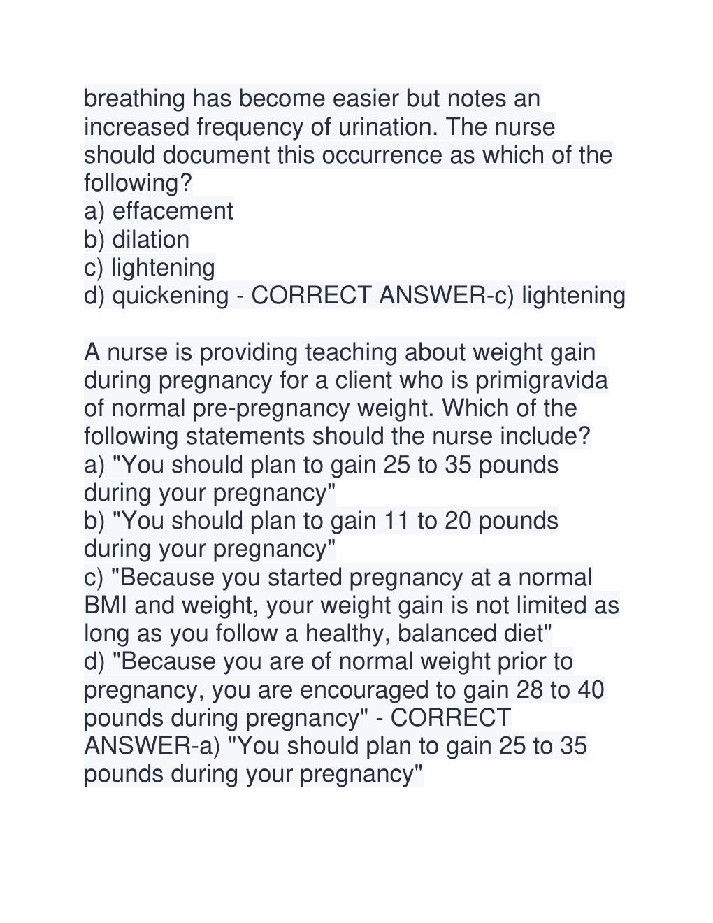 Preview page 5 of ATI RN Maternal Newborn 2026  Proctored Exam with NGN Package  Study and Test Practice.