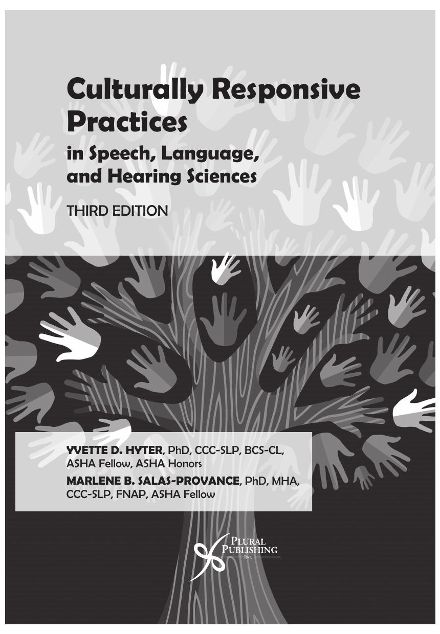 Preview page 3 of Culturally Responsive Practices in Speech Language and Hearing Sciences 3rd Edition By Yvette Hyter, Marlene Salas-Prova