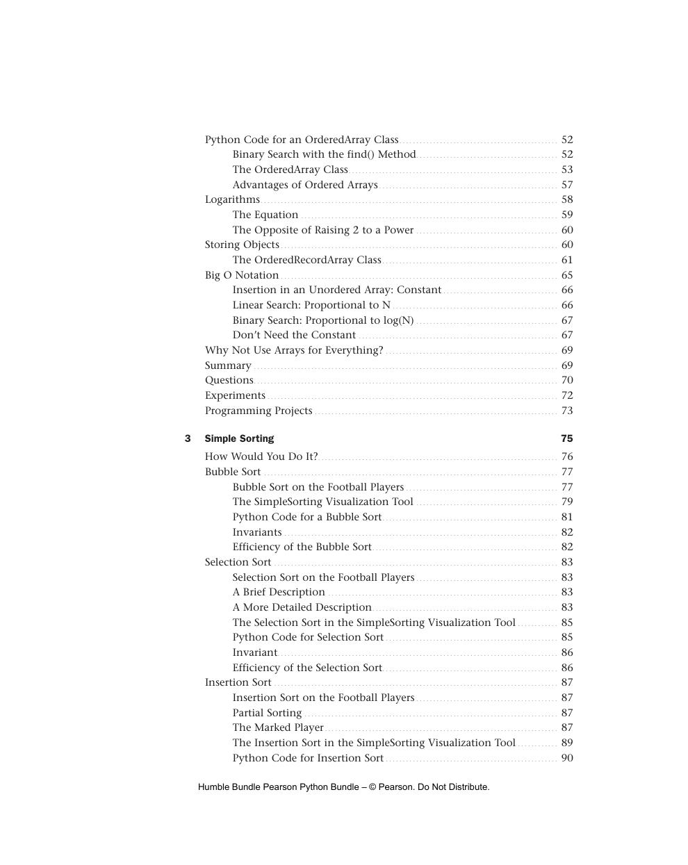 Preview page 6 of Data Structures & Algorithms in Python 1st Edition By Robert Lafore, Alan Broder, John Canning ISBN: 9780134855684