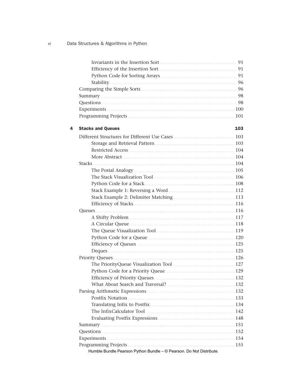 Preview page 7 of Data Structures & Algorithms in Python 1st Edition By Robert Lafore, Alan Broder, John Canning ISBN: 9780134855684