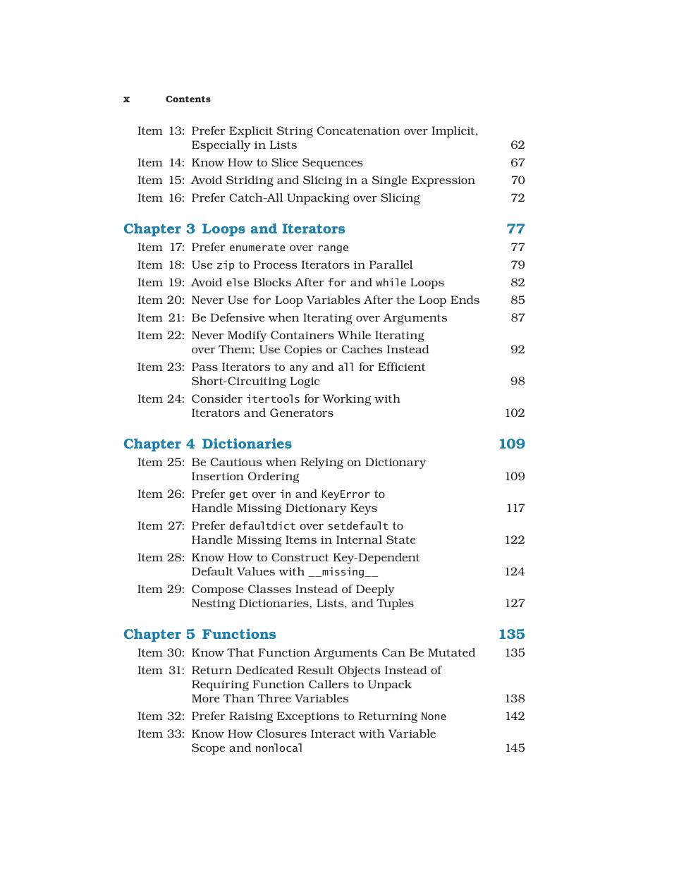 Preview page 9 of Effective Python 125 Specific Ways to Write Better Python 3rd Edition By Brett Slatkin ISBN: 9780138172183