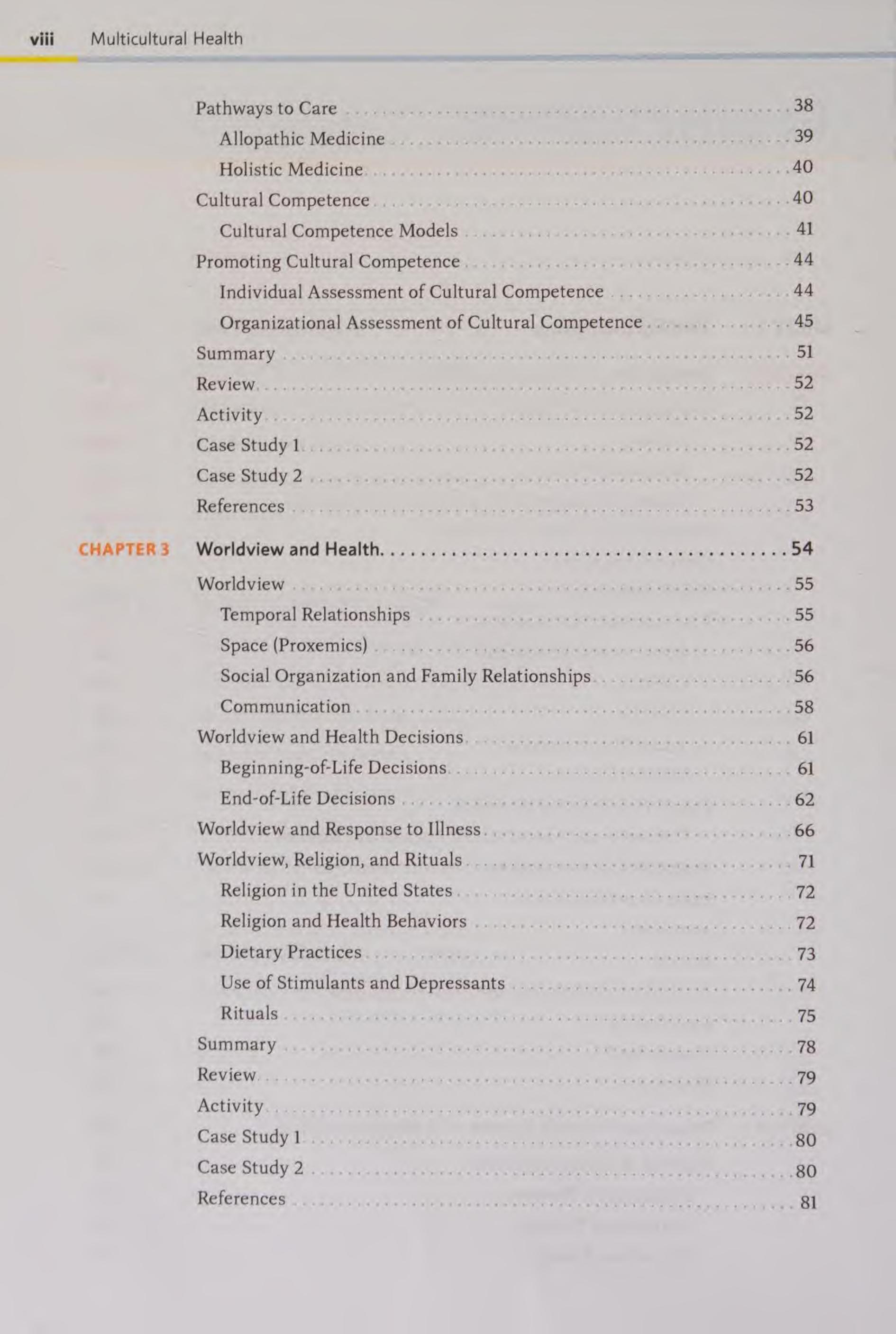 Preview page 8 of Multicultural Health 3rd Edition By Lois Ritter, Donald Graham