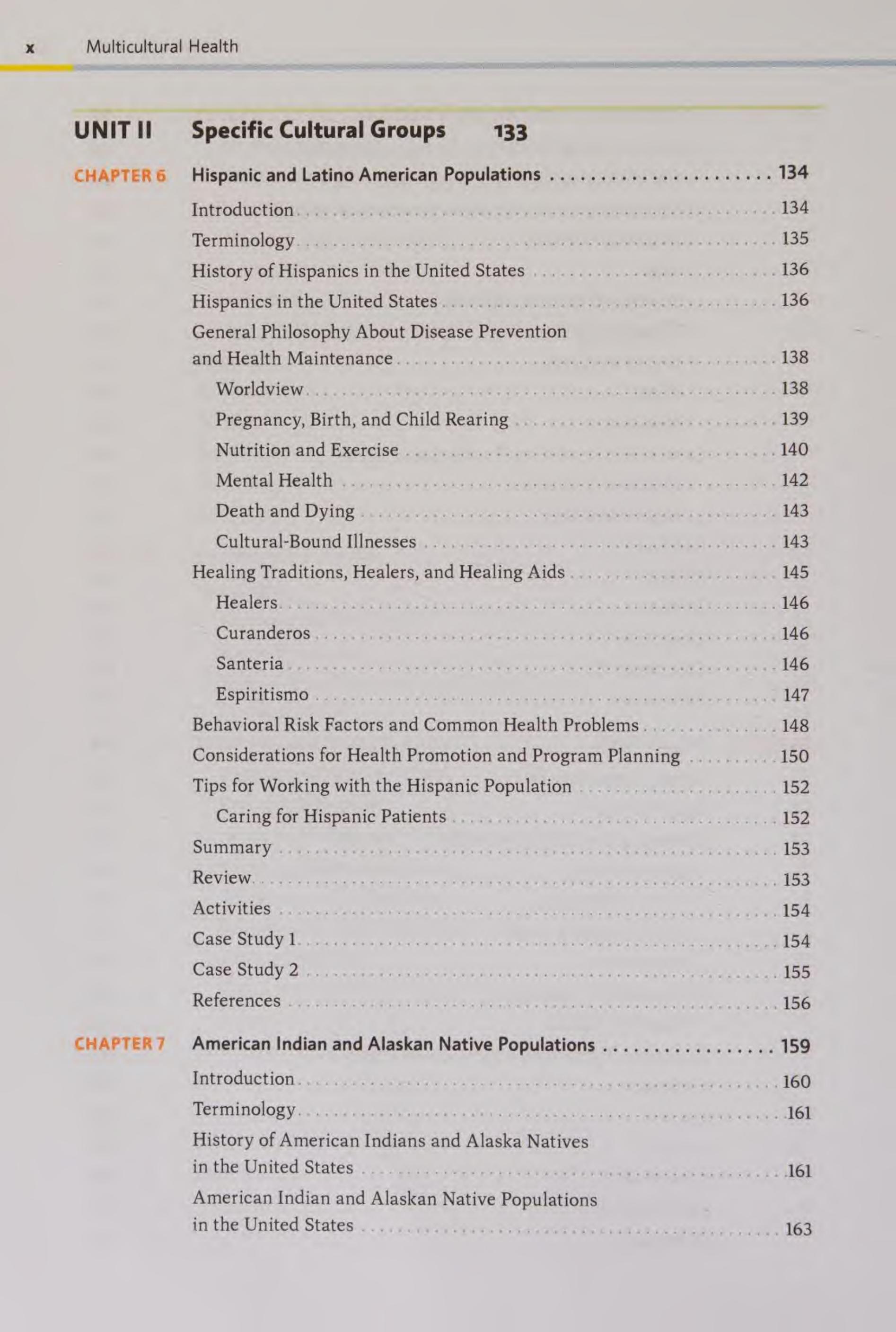Preview page 10 of Multicultural Health 3rd Edition By Lois Ritter, Donald Graham