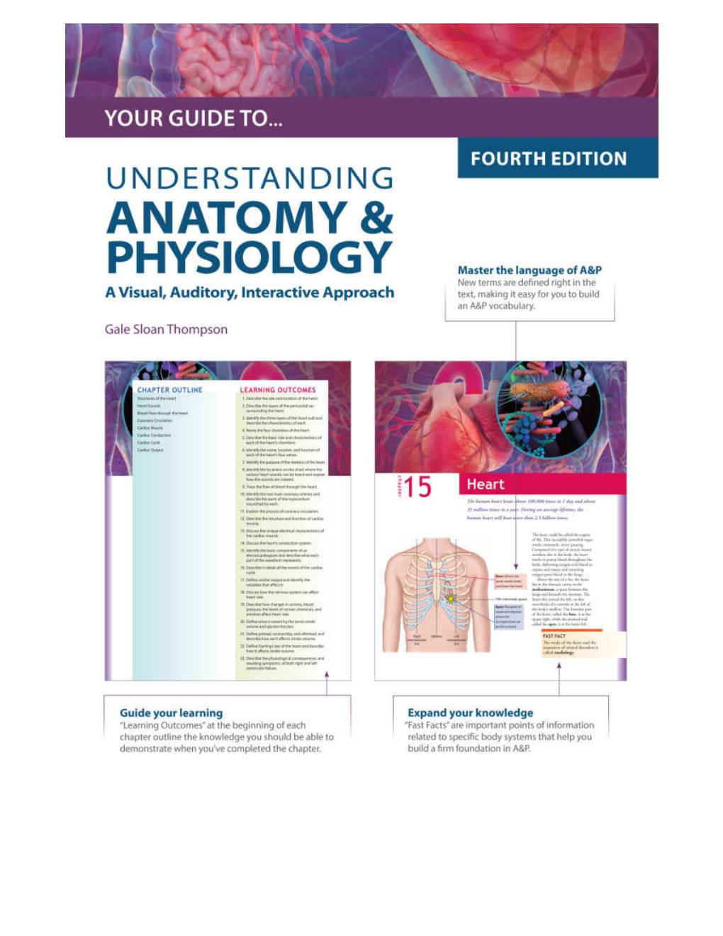 Preview page 3 of Understanding Anatomy & Physiology A Visual, Auditory, Interactive Approach 4th Edition By Gale Sloan Thompson